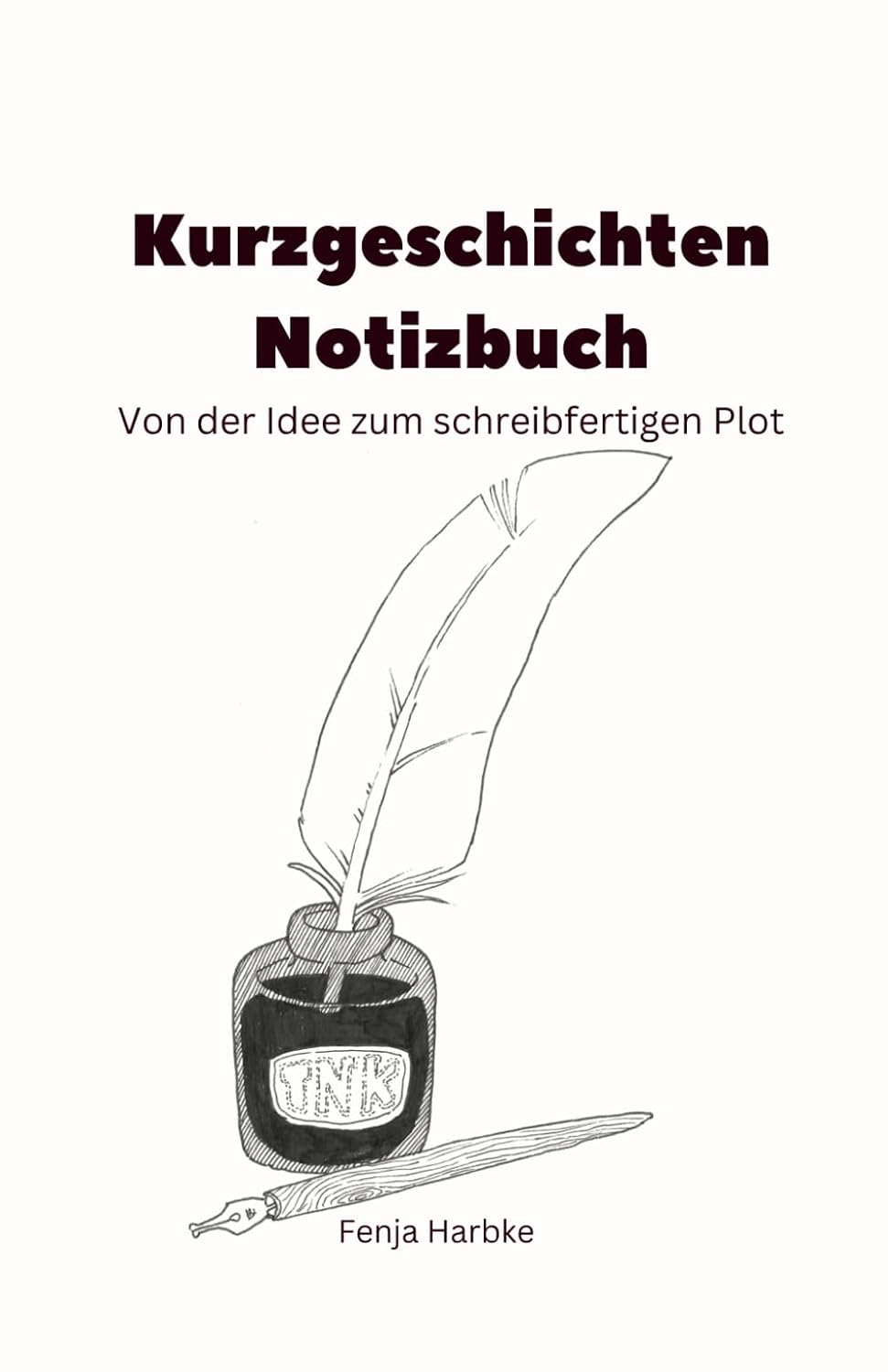 Buchcover: Kurzgeschichten Notizbuch